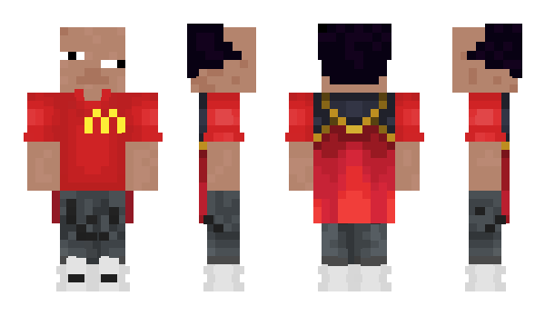 Minecraft skin DetonaBurros