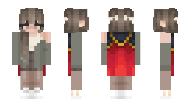 Minecraft skin Floortjebl