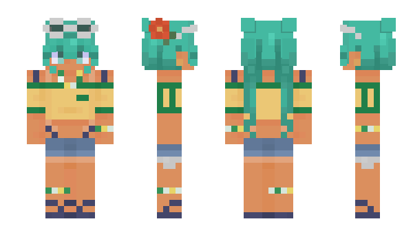 Minecraft skin SuunMoon