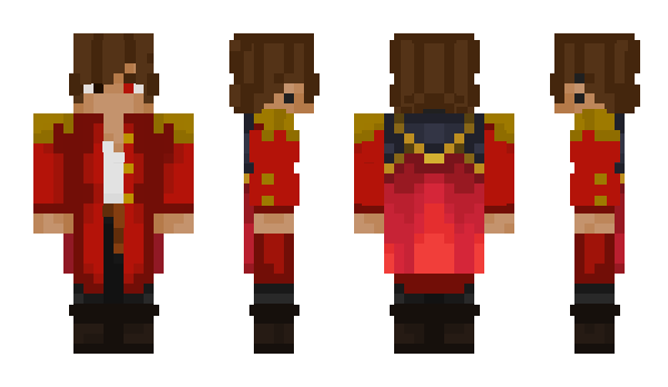 Minecraft скін по ніку CaptainAim