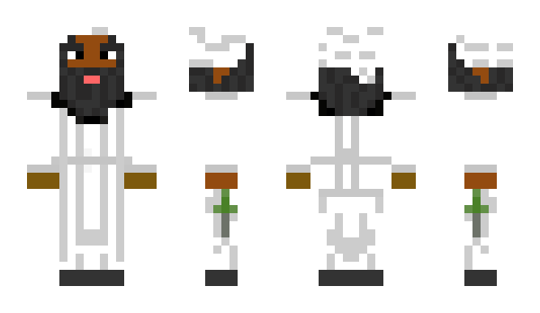 Minecraft skin PrinceBlack