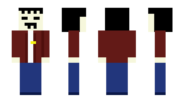 Minecraft skin steve_min