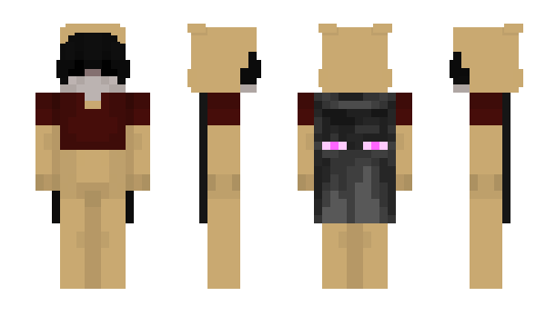 Minecraft skin Open