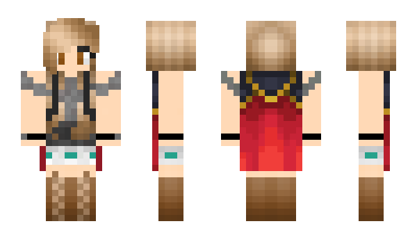 Minecraft скин по нику BlueFluffiness
