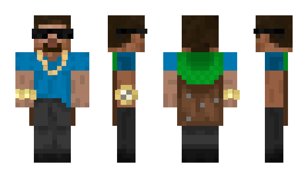 Minecraft скін по ніку BHM9