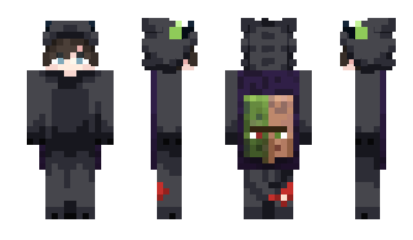 Minecraft skin SALTYShadows