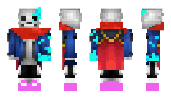 Minecraft skin sans___