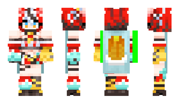 Minecraft skin TreatyBaelz