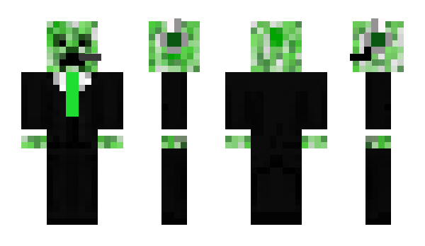 Minecraft skin greencreeper138