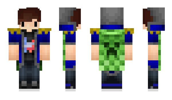 Minecraft skin AzanderK