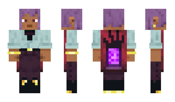 Minecraft skin LimeAxolotl