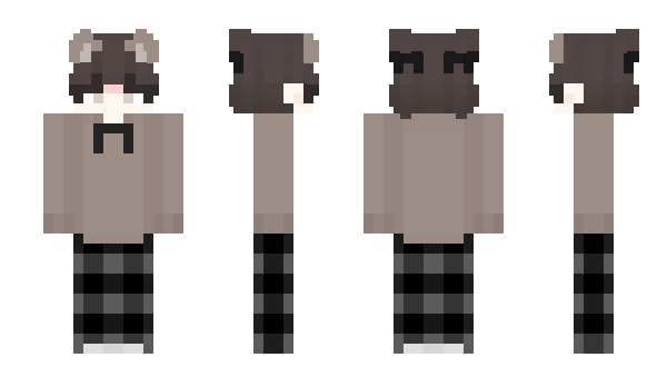 Minecraft skin mcnibblehair