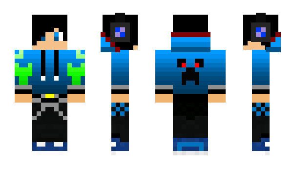 Minecraft skin Senziga