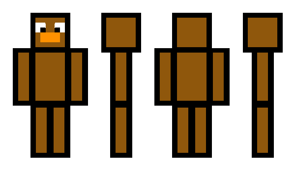 Minecraft скин по нику PerryThePlato