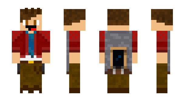 Minecraft skin Nikdip