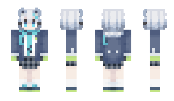 Minecraft skin Blue_TW