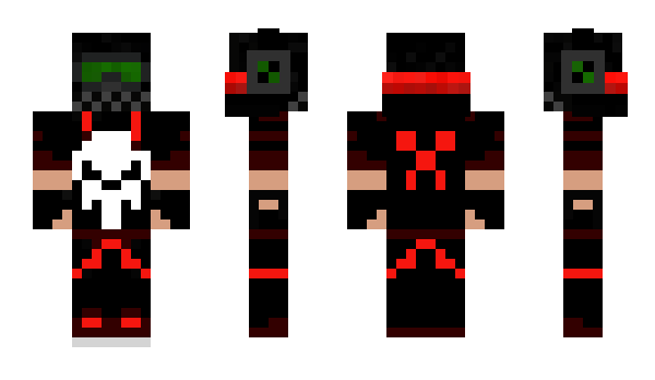 Minecraft skin BloodMasterHD