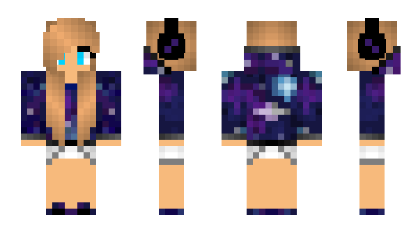 Minecraft skin PurpleGirl411