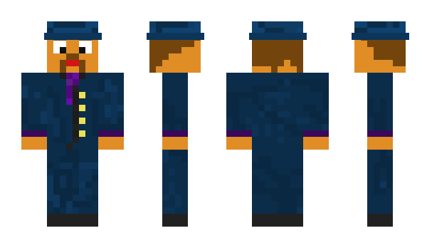 Minecraft skin DrKnuff