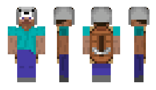 Minecraft skin bluryo
