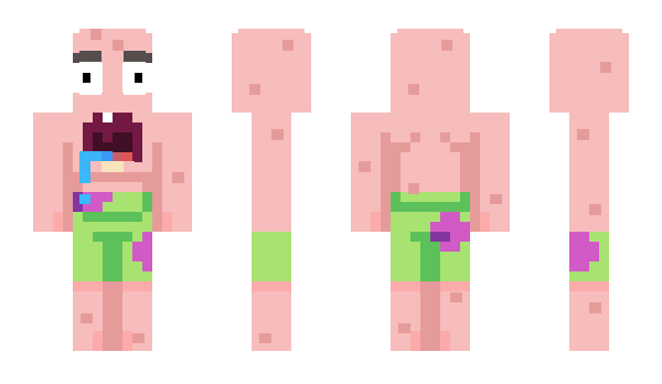 Minecraft skin squidiiiii
