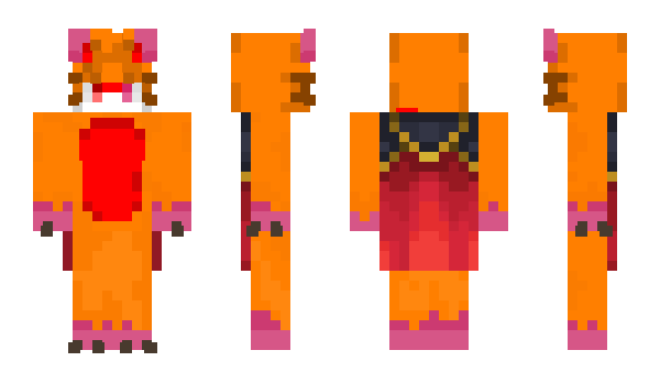 Minecraft скин по нику Gruby_Wafel