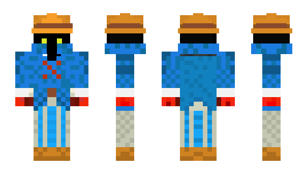 Minecraft скін по ніку TOUKAMI