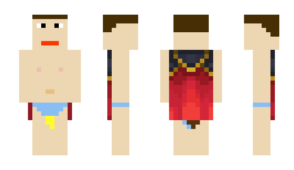 Minecraft skin BarfQueen