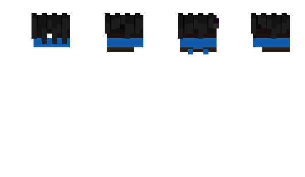 Minecraft скін по ніку BlueHatBlindfold