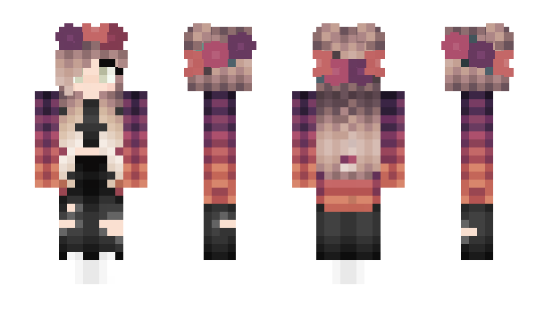 Minecraft скин по нику Melusin