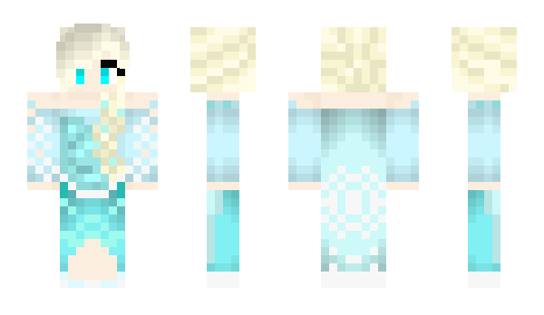 Minecraft skin Elsa_