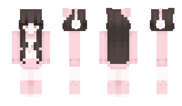 Minecraft skin BunnyPou