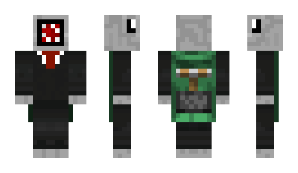 Minecraft skin Silverbrit