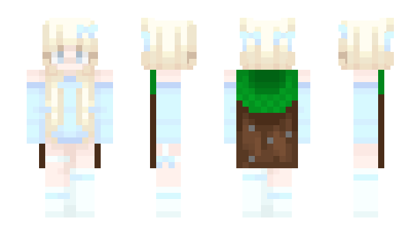 Minecraft скін по ніку Leia4
