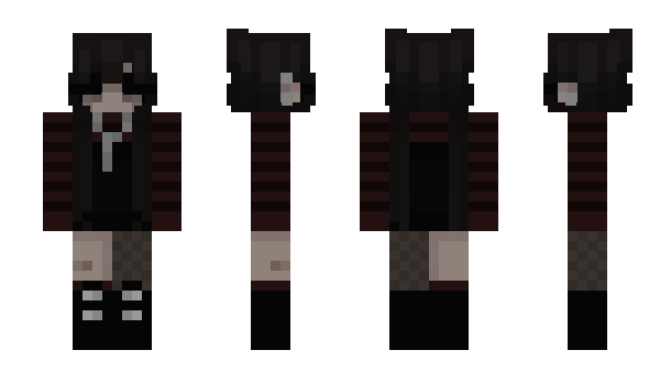 Minecraft skin Esmerralda