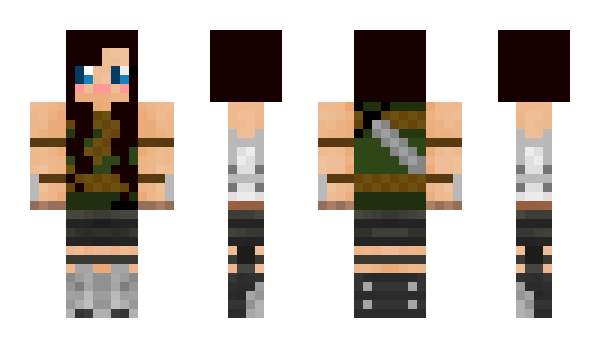 Minecraft skin __Cecilia_