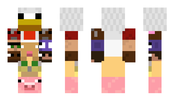 Minecraft skin NoodlearFusion