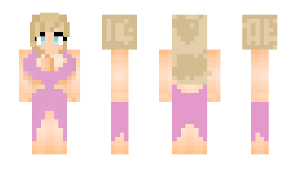 Minecraft skin hottestgirl