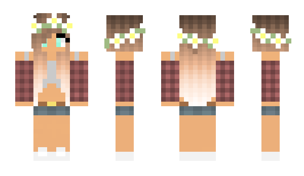 Minecraft skin MsNikolia