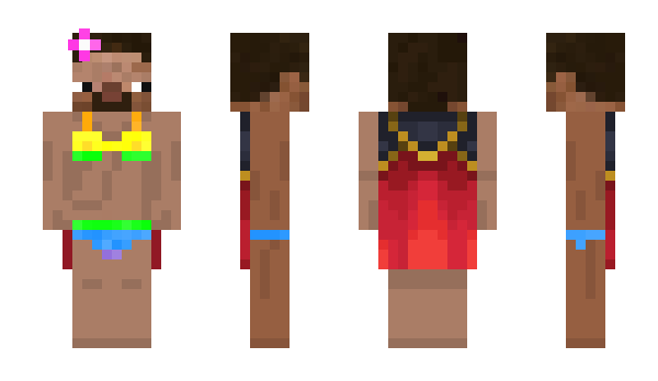 Minecraft skin BikiniSteve