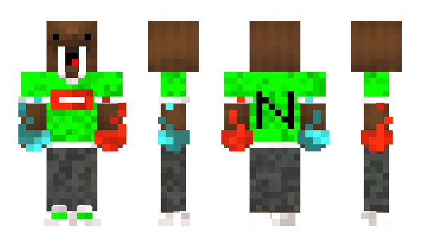 Minecraft skin Udginnem