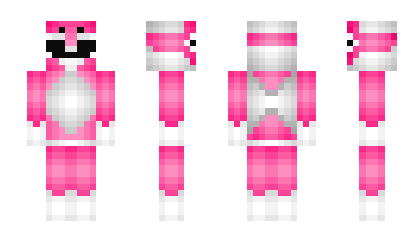 Minecraft skin pinkpwrranger