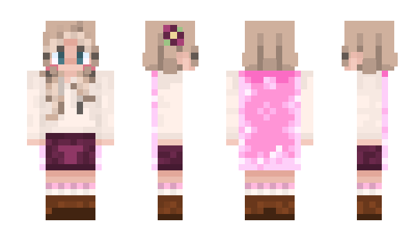 Minecraft skin Angel_Flames195