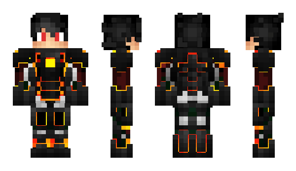 Minecraft skin PVP_xiFrag