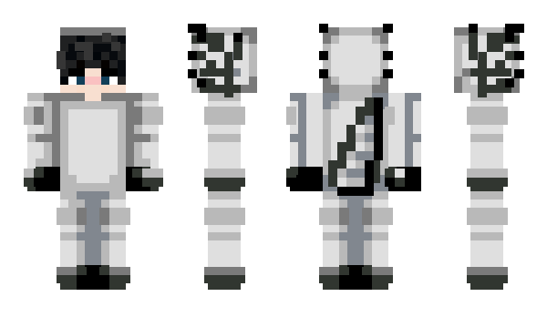 Minecraft skin Shiro_on_mc