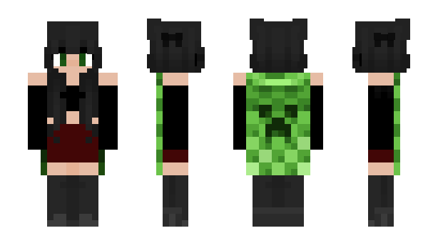 Minecraft skin CakeZombie1