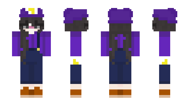 Minecraft скин по нику ViosViolet