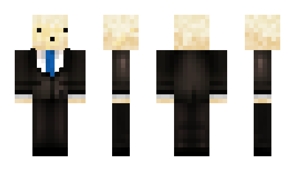 Minecraft skin businessboy