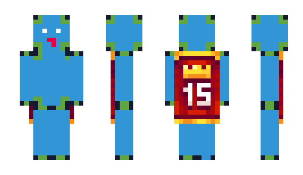 Minecraft скин по нику PRW_ToK