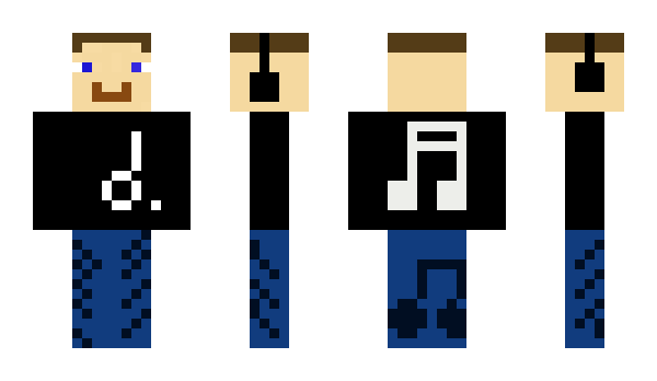 Minecraft skin KUBIXPRO7